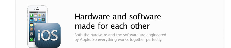 Hardware and software made for each other