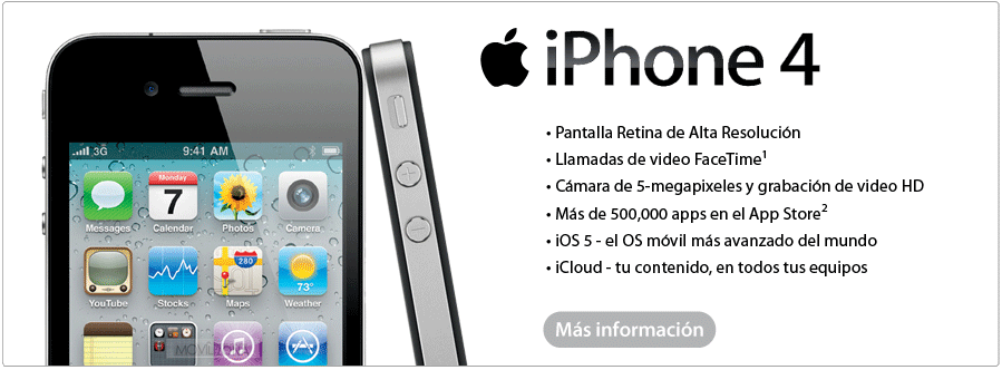 iPhone 4S Más información